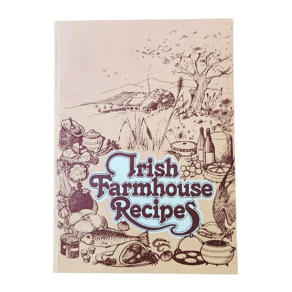 Vintage Irish Farmhouse Recipes Cookbook – Blarney Woollen Mills 1980s - Dublin - Picture 1 of 7